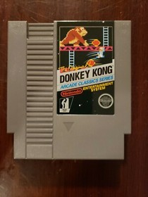 CIB The Original! Donkey Kong Arcade Classic Series (Nintendo NES) - Hangtag
