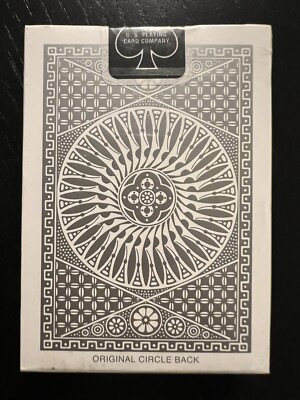 Tally Ho Circle Back Silver Deck Limited Edition Playing Cards