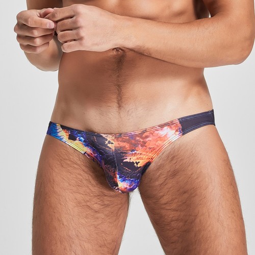 SEOBEAN New Men's sexy Emotion expression funny Bikini briefs Underwear - Picture 5 of 9