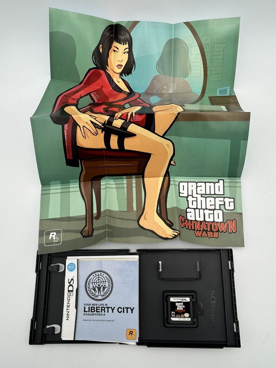 Grand Theft Auto Chinatown Wars (Nintendo DS 2009) CIB w Grand Theft Auto Chinatown Wars (Nintendo DS 2009) CIB w