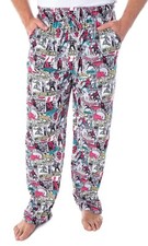 Marvel Men's Spiderman Vintage Comic Book Amazing Spider-Man Adult Sleep Large