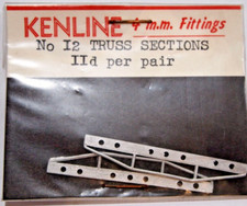 Kenline Accessoires Truss Sections N° 12 4mm Lot De 2 - Neuf O.S.