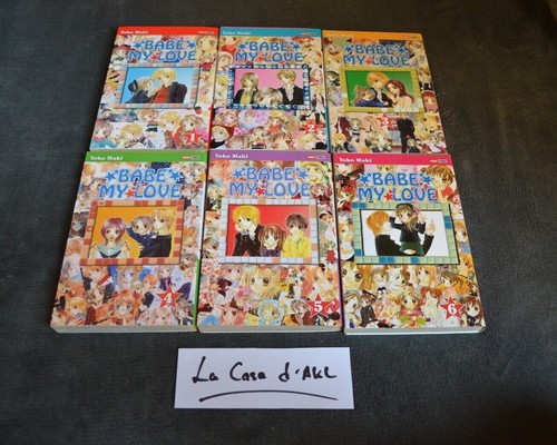 Lot Babe My Love tomes 1 à 6 - Manga Panini -- TBE Yoko Maki | eBay