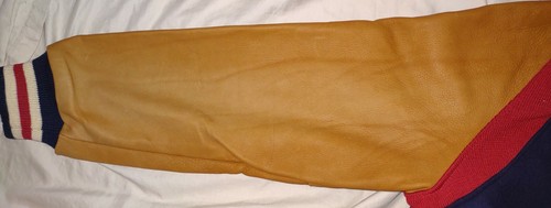 Seattle Rainiers 1945 Jacke Größe L Uni Ebbets Feldflanell Herren Letterman - Bild 7 von 12