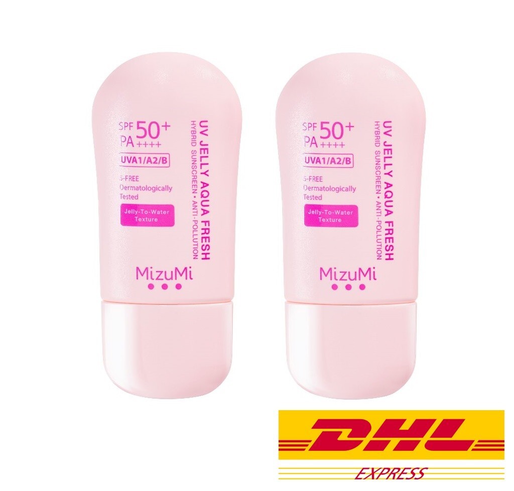 2 x MizuMi UV Jelly Aqua Fresh SPF50+ PA++++ Jelly to Water Hybrid