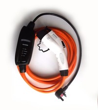 Fiat 500e EV Charger Type 1 - 5 Metre Cable-Storage Bag