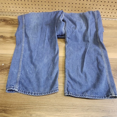 Vintage Red Camel Men’s Denim Bib Overalls USA Made 36 X 29 - Picture 5 of 9