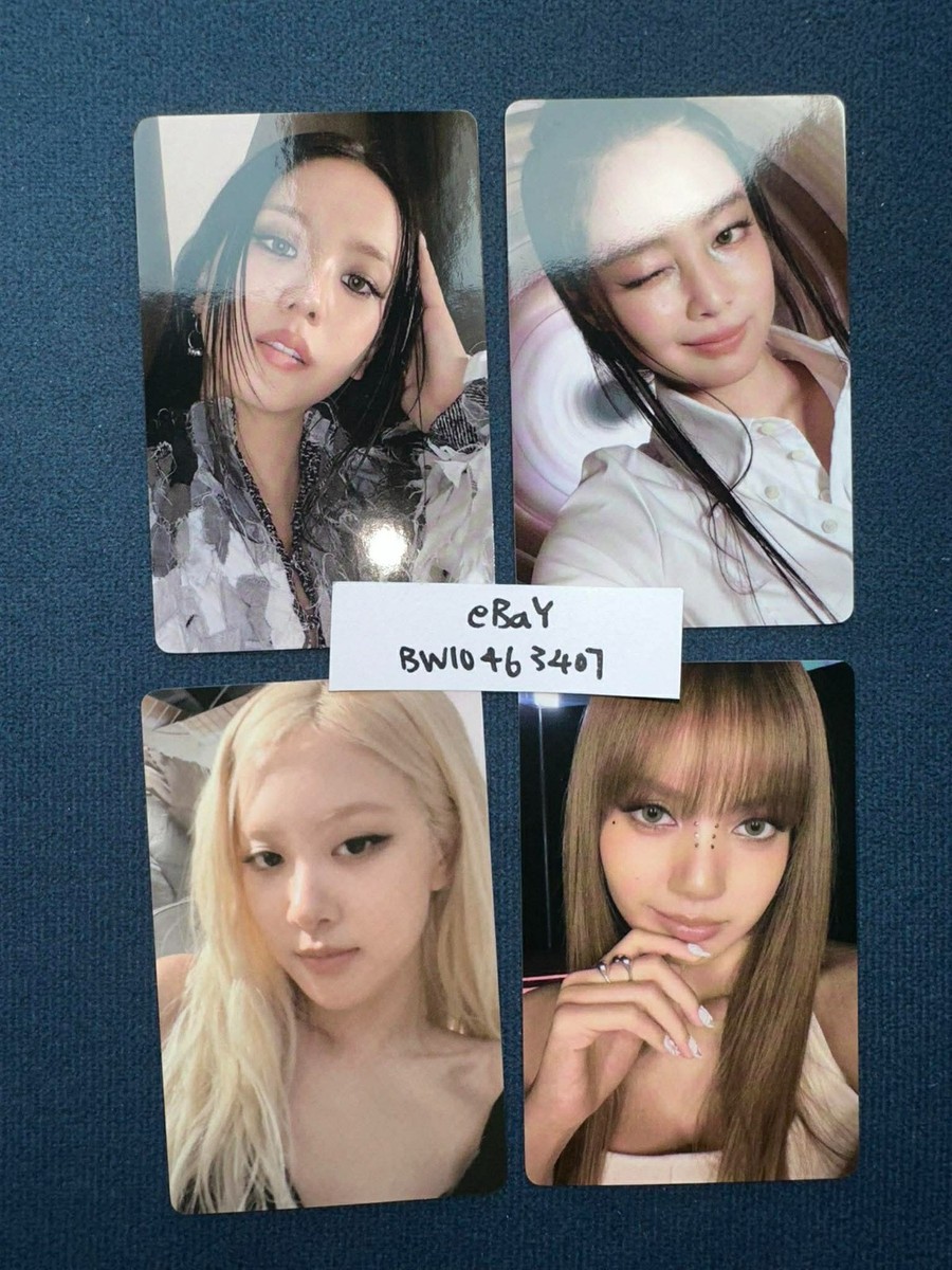 BLACKPINK DEADLINE 一直娱 yizhiyu 特典トレカ 4枚 BLACKPINK OFFICIAL 3rd MINI ALBUM DEADLINE YZY POB PHOTOCARD | eBay