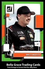 2023 Donruss Racing Brett Moffitt #85 GMS Racing Lime Green NASCAR