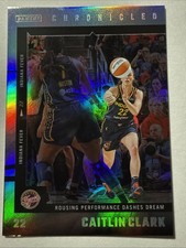 2025 Panini Chronicled Caitlin Clark WNBA #38 Silver Holo Foil Indiana Fever