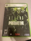 XBox 360 Aliens Vs Predator   game ( free shipping to Canada )