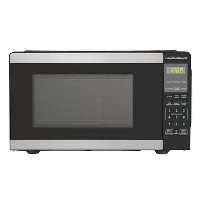 #ad Hamilton Beach 0.9 Cu ft Countertop Microwave Oven 900 Watts Stainless Steel $47.99
