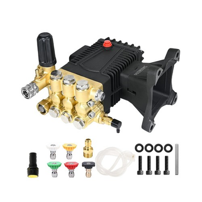 #ad 1quot; Shaft Horizontal Triplex Pressure Washer Pump Replacement Pump Compatible... $206.62