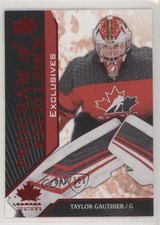 2019 Team Canada Juniors Program of Excellence Exclusives Taylor Gauthier 0a4