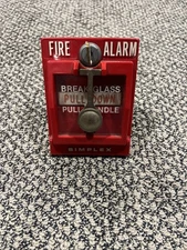 Simplex 4251-30 Fire Alarm Pull Station With Break Glass