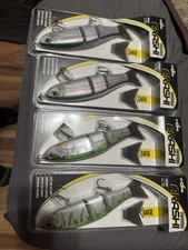 Four Storm Arashi Swimmer. 7 Inch, 2 And 3/16 Ounce Swim bait