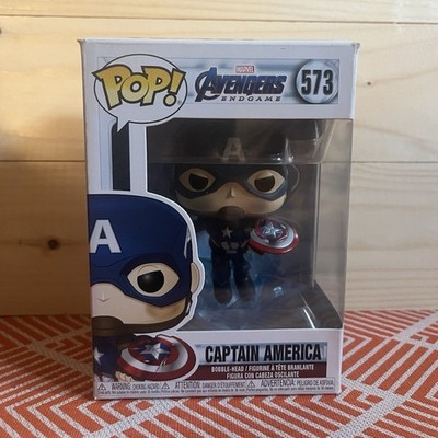 Funko POP! Marvel Avengers Endgame Captain America #573 Bobble-Head