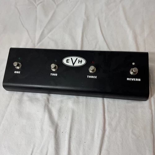 Evh4 Button Three Channel Foot Switch With Reverb