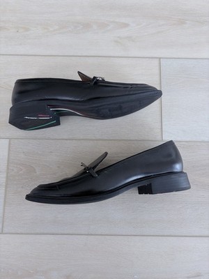 Sarto Franco Sarto Eda Bit Loafer Womens 9 Black Leather Slip On Preppy