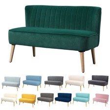 Divano 2 posti divano in tessuto seduta divano imbottito divano salotto