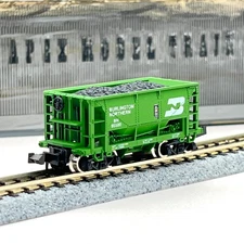 Atlas 3205 Burlington Northern 70 Ton Ore Car with Load BN 95500 N Scale