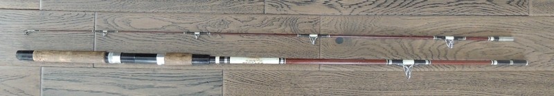 Vintage Mid 60's Cherokee Model 3510 Custom Built By Garcia 7’ 2" Piece Rod Pole