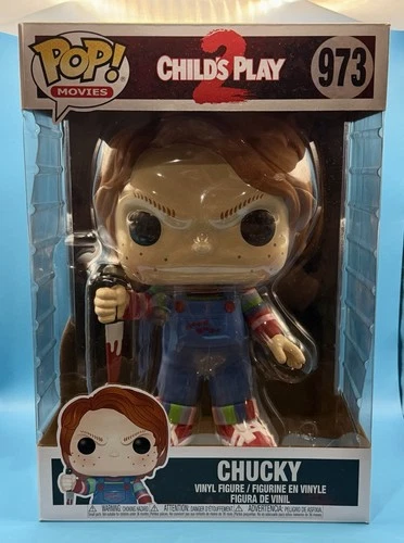 Funko Pop! Movies Child's Play 2 ! Chucky 973 Jumbo Figure 10-inch ! 🔥🔥