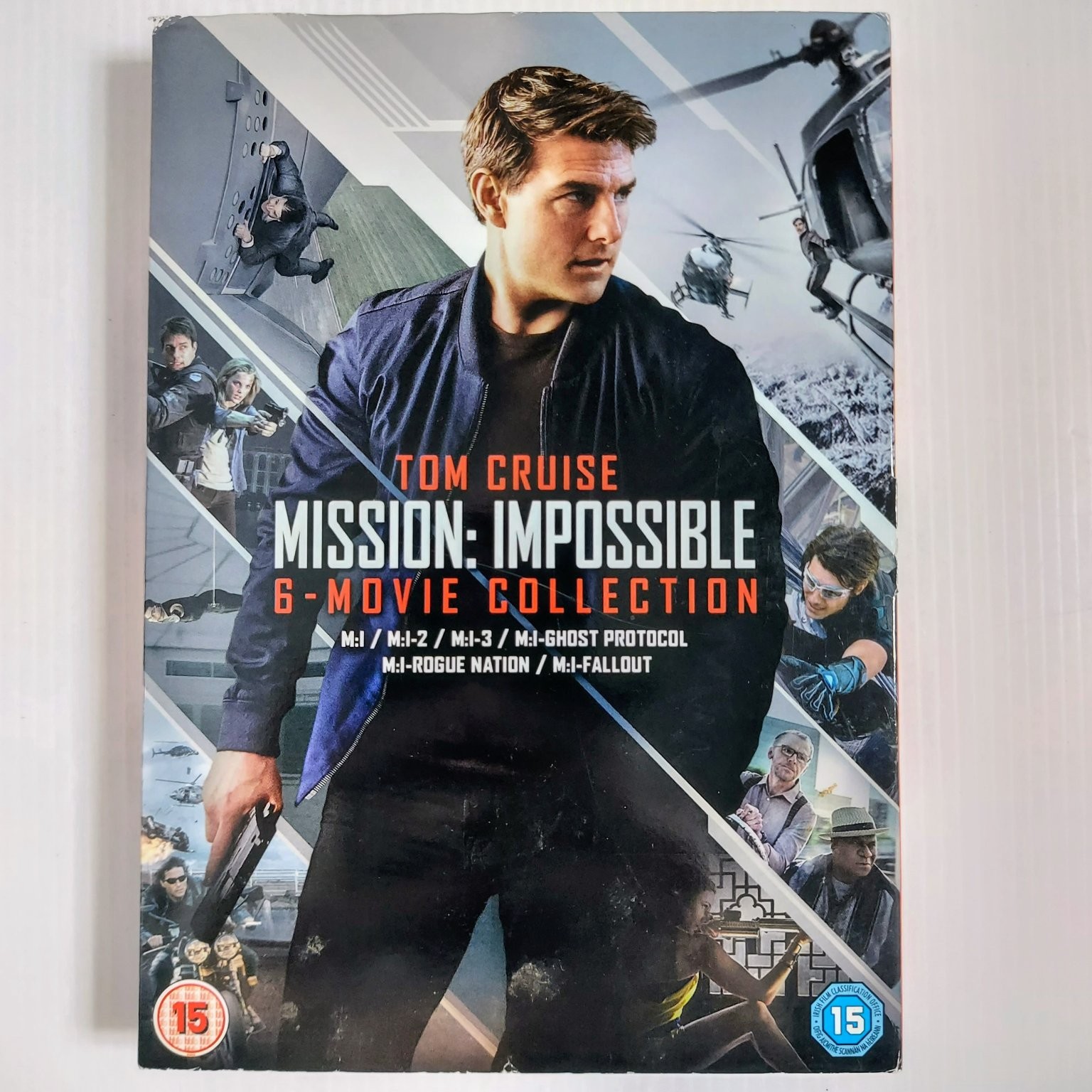 Mission: Impossible 6-Movie Collection DVD Slipcover Tom Cruise Action Thriller