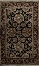 Richly Textured Agra Oriental Rug 4x6 Wool Hand-knotted Floral Home Decor Carpet