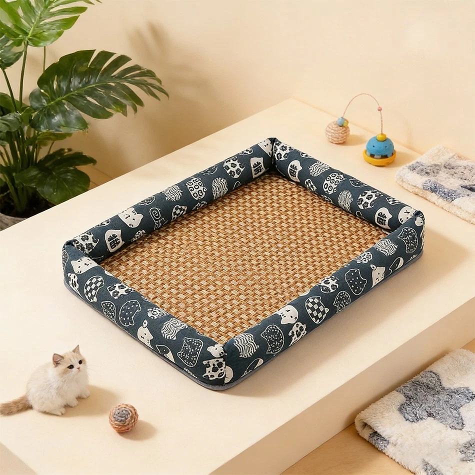 Dog And Cat Ice Cushion Summer Small And Medium Cat Sofa Cool Wear Pads Pet Bed