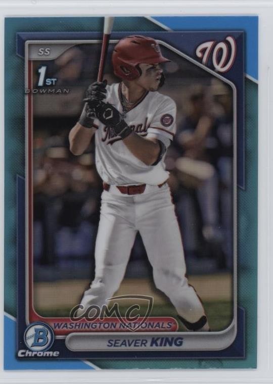 2024 Bowman Draft Chrome Sky Blue Refractor Seaver King #BDC-62