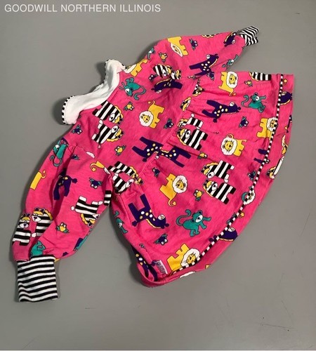 Vintage Baby's 90's 2nd Street Safari Lions & Zebra Shirt Size 24M - Picture 5 of 5