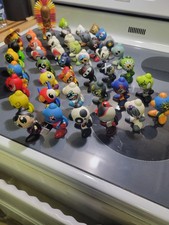UB Funkey Funkies Lot of 44 Figures U.B. Funkeys Game Toy Assorted Figures Rare