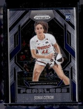 Sonia Citron #15 2025 Panini Prizm WNBA Fearless Washington Mystics