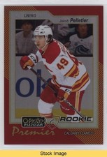 2023-24 O-Pee-Chee Platinum Premier Jakob Pelletier #OPC-22 READ 8tn