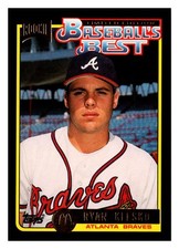 1992 Topps McDonald's Baseball's Best #39a Ryan Klesko
