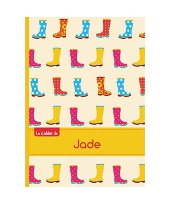 Le cahier de jade: Le cahier de jade - blanc, 96p, a5 - bottes de pluie, Collect