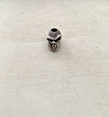Starlingear Sterling Silver Textured Sabertooth Bead