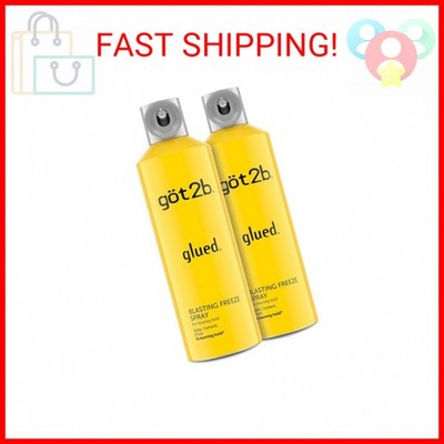 Got2b Glued Blasting Freeze Hairspray, 12 oz, Pack of 2