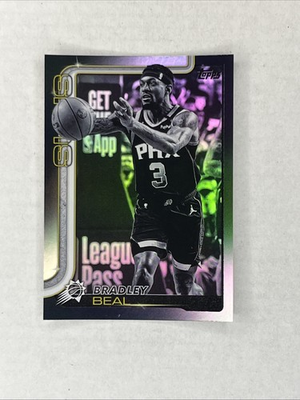 #ad 2025 26 BRADLEY BEAL Topps Target Exclusive Black Friday Blackout Foil Card #158 $1.99