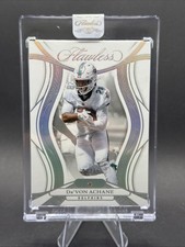2025 Panini Flawless De'Von Achane Diamond #/15 Dolphins Encased