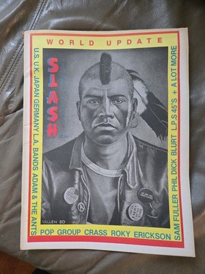 Slash Punk Magazine Nice Germs Crass Middle Class Decline Dead Kennedys Punk...