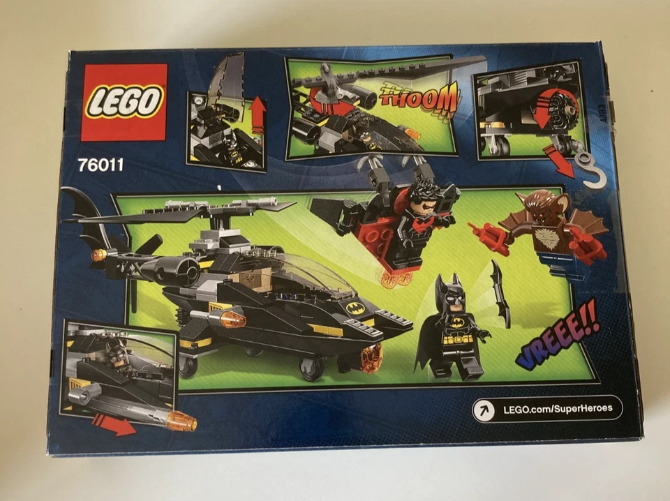 LEGO 76011 DC COMICS SUPERHEROES NIGHTWING & BATMAN: MAN-BAT ATTACK SET MISB - Image 2 of 4