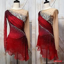 Figure Skating Dress Customized Competition ice skating dress Girls woman