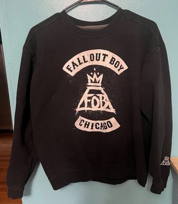 Fall Out Boy Sweatshirt Sz Medium Save Rock n Roll Era Chicago Merch