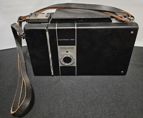 Vtg Polaroid 360 Land Camera w/ Cover - Zeiss Range & View Finder West Germany - Picture 3 of 4