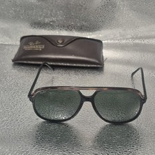 VTG B L Ray Ban Bausch  Lomb Style B AviatorSunglasses Dark Brown Tortoise Fram