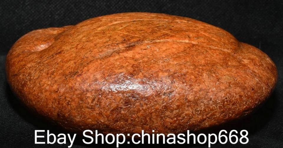 Colgante Cisne Palacio Dinastía Talla Jade Cultura Hongshan China Antigua 4.8" Foto 3 de 4