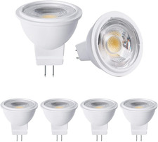 MR11 LED Bulb 3W 12V AC/DC Low Voltage LED Spotlights,Gu4 Bi-Pin Base 25W Haloge