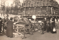 WWI Tank Captured German Helmets Real Photo Postcard